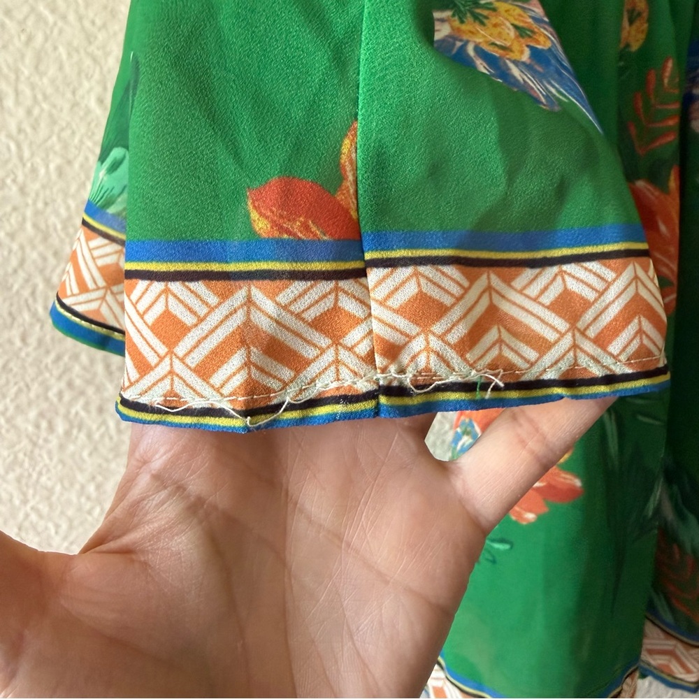 Flying Tomato Smocked Floral Off Shoulder Top - Picture 7 of 7